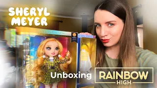RAINBOW HIGH |  Sheryl Meyer | let's talk & open doll