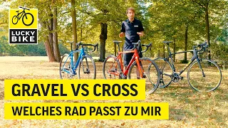 Gravel vs. Cyclocross Vergleich | Welches Rad passt zu mir?