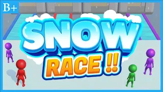 Snow Race: Snow Ball.IO ‼️ Gameplay Level 1-5