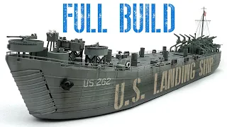 1/350 U. S. Landing Ship [AFV CLUB] - FULL BUILD