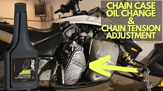 Snowmobile Chain Case Fluid Change | Ski-Doo Rev Chassis