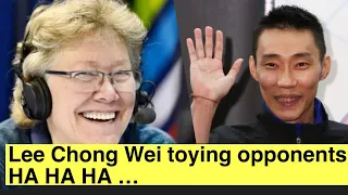 Moments of Lee Chong Wei toying his opponent | Guess who is toyed by Lee Chong Wei | 李宗伟戏耍对手