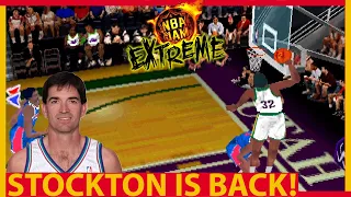 When Every Game HAD to be 3D! NBA Jam Extreme! The Classic Arcade Basketball Game Goes 3D on PS1!