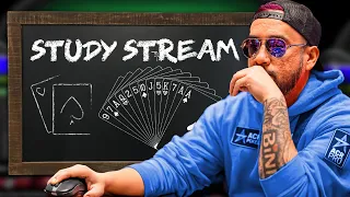 Poker Study Stream, Reviewing Tagged Hands | How to Use GTO Wizard Session #4