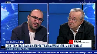 Ion Cristoiu: "Rusia își păstrează armele importante pentru un eventual conflict cu NATO"