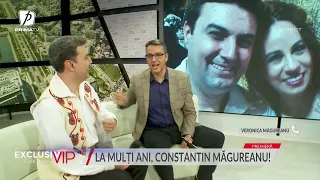 Constantin Măgureanu, emoționat până la lacrimi! Cum a fost sărbătorit ziua numelui