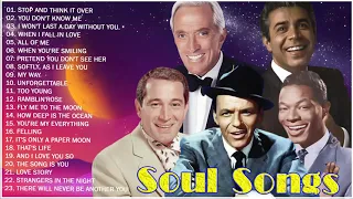 Nat king Cole,Andy Wiliams,Perry Como ,Jerry Vale,Frank Sinatra Mix Greatest Hits Soul Songs 50s 60s