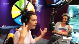 The 1975 on The Radio 1 Breakfast Show on July 17th 2014