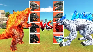 Kaiju Tournament: Team Shimo VS Team Legendary Godzilla Thermonuclear [ARBS]