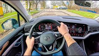 NEW Volkswagen Touareg 2024 [3.0 V6 TDI 286HP] |0-100| POV Test Drive #1974 Joe Black