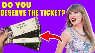 Would you deserve the TICKET to Taylor's concert? 🎤⚠ Warning : Only for Real Swifties | Music Quiz