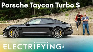 Porsche Taycan Turbo S: In-depth review with Ginny Buckley and Tom Ford / Electrifying