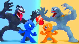 MONSTER TRANSFORM Battle: Who is the STRONGEST monster? - Clay Mixer Friends Funny Animation