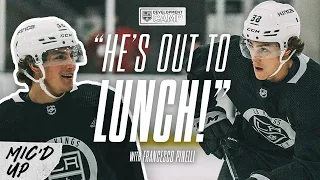 Top Prospect Francesco Pinelli sounds off! | Mic'd Up! with the LA Kings