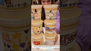 We made CUSTOM Cup Noodles in JAPAN!