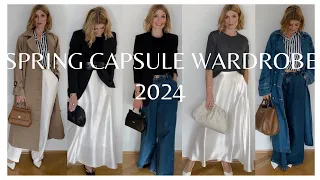 SPRING CAPSULE WARDROBE 2024