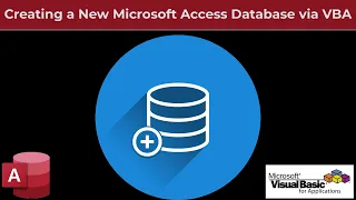 VBA - Creating a New Microsoft Access Database via VBA