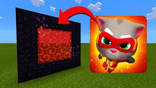 How To Make A Portal To The Talking Tom Hero Dimension in Minecraft!