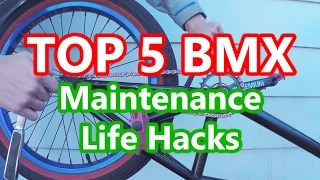 Top 5 BMX Life Hacks (Maintenance Edition)