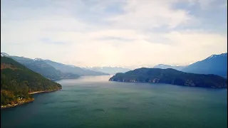 Harrison Lake British Columbia Canada 4K