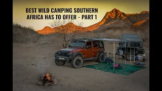 BEST WILD CAMPING IN Namakwa Echo Trail Part 1- JEEP OVERLAND EXPEDITION AFRICA