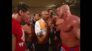 Eddie Guerrero, RVD, Rey Mysterio, Kurt Angle, Luther Reigns, Mark Jindrak, Theodore Long Segment