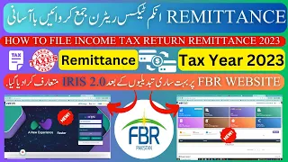 Simplifying FBR Pakistan's Remittance Income Tax Returns