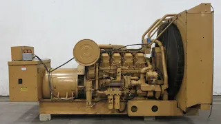 Caterpillar 750 kW diesel generator CAT 3508 engine 368 Hrs, Yr 1992 - CSDG # 3595