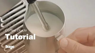 The Barista Express™ | Be hands on like a barista: How to texture milk | Sage Appliances UK