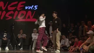 Ringo Winbee vs Yeo Rin - Dance Vision vol 5 Popping 16-8