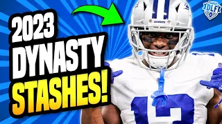 5 MUST STASH Wide Receivers for Dynasty Fantasy Football 2023 | DLF Stashes