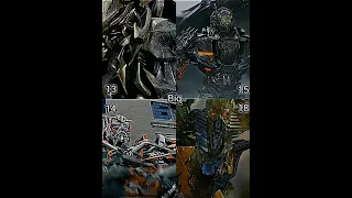 Megatron vs The fallen vs Sentinel Prime vs Lockdown #shorts #transformers