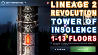 Lineage 2 Revolution - Tower of Insolence (floors 1-13) Rune Imprinting Guide (PT-BR)