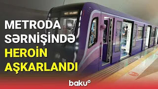 Metroda axtarışda olan şəxs saxlanıldı