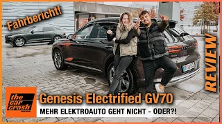 Genesis Electrified GV70 im Test (2023) Mehr Elektroauto braucht man nicht! Fahrbericht | Review