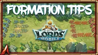 Formation Tips! Phalanx?! Wedge?! Lords Mobile