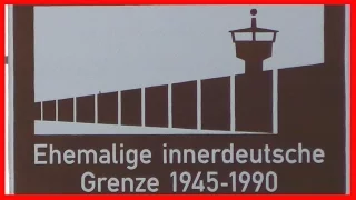 Tag der Deutschen Einheit: Am ehemaligen Beobachtungsturm der DDR Grenze, Berkach/Grabfeld