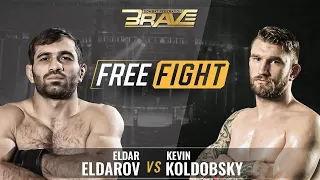 FREE MMA Fight | Eldar Eldarov vs Kevin Koldobsky | BRAVE CF 1