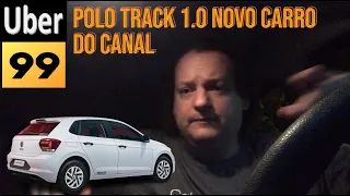 🚗🚗🚗 Vw Polo Track 1.0 2023 - Novo carro do canal #uber #99pop
