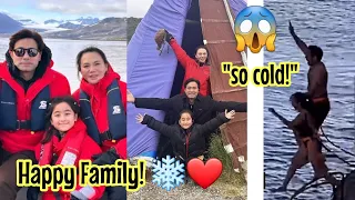 Dra. Vicki Belo tumalon sa Arctic Ocean ng nakaswimsuit lang! 😱