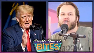 DONALD TRUMP WORE HIS PANTS BACKWARDS?! | Double Toasted Bites