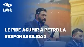 Duro reclamo de Agmeth Escaf a Petro: "Duque no es quien manda en Palacio"