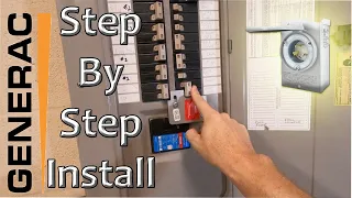 Step by Step on How To install a generator interlock kit and inlet box.