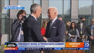 President Biden attends NATO summit