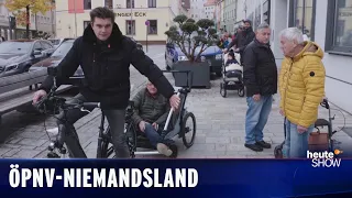 Diese Stadt hat den schlechtesten Nahverkehr in ganz Deutschland! | heute-show vom 05.11.2021