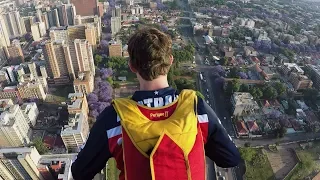 Travis Pastrana's Huge BASE Jump