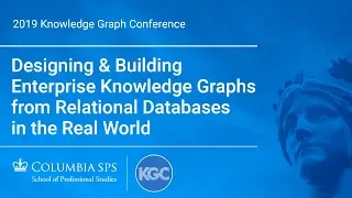 Designing and Building Enterprise Knowledge Graphs from Relational Databases in the Real World