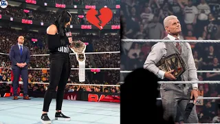 😯OMG Cody Boldly REACT on Rock WARNING | Rhea Ripley Vacate Women's World Title Due to Injury on RAW