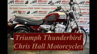 1995 Triumph Thunderbird 900, for sale @chrishallmotorcycles Doncaster