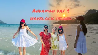 One of the cleanest beaches in havelock, Andaman Island 🏝️ || Radhanagar beach|| kalapathar beach ||